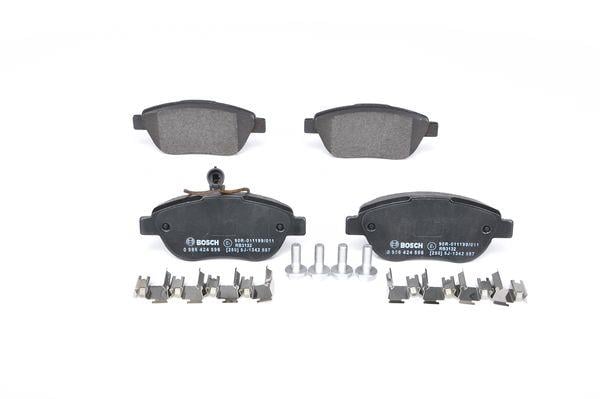 0986TB2961 ÖN BALATA DOBLO 1.3-1.9JTD 07>G.PUNTO 1.3 MJT 05>STILO 05>LINEA 07>BRAVO 07>IDEA 1 FİŞ