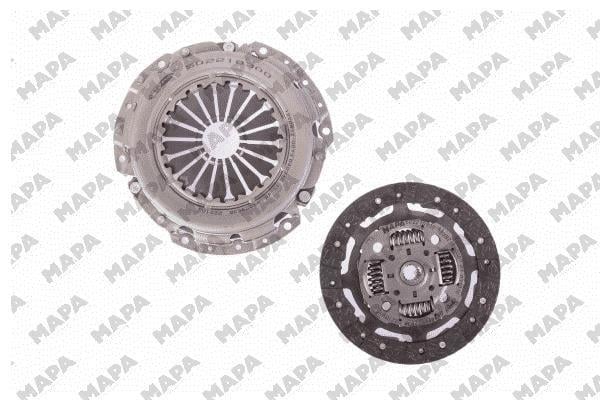 2 Lİ DEBRİYAJ TAKIMI BASKI DİSK FIESTA 1.6i 16V 02/00> 3000951794-826492-621301309
