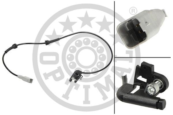 ABS DEVİR SENSÖRÜ ARKA PEUGEOT P307 03>12 CITROEN C4 04>11