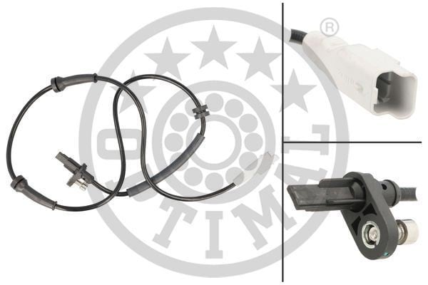 ABS DEVİR SENSÖRÜ ARKA PEUGEOT PARTNER 08> P5008 09>17 CITROEN BERLINGO 08> C4 PICASSO 06>13
