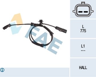 ABS HIZ DEVIR SENSORU ON MEGANE II