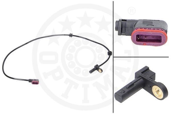 ABS SENSORU ARKA MERCEDES S-CLASS W221 C216 05>09