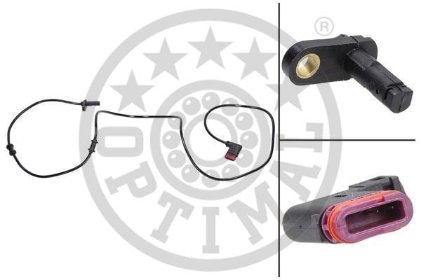 ABS SENSORU ARKA MERCEDES W211 S211 C219
