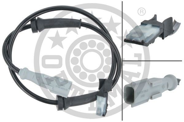 ABS SENSORU ARKA SOL MERCEDES CITAN W415 12> . RENAULT KANGOO 08>