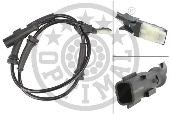 ABS SENSORU ON MERCEDES CITAN W415 12> . RENAULT KANGOO 08>