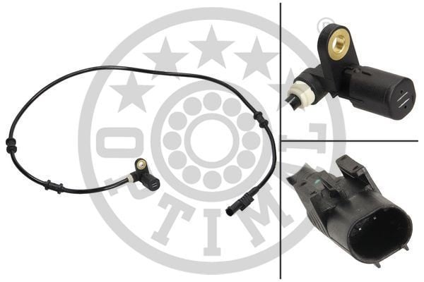 ABS SENSORU ON SOL MERCEDES ML-CLASS W163 98>05