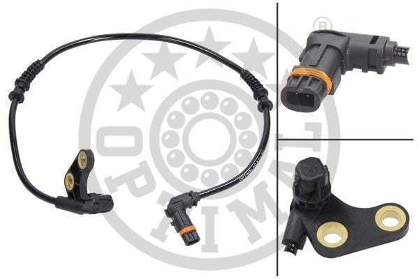 ABS SENSORU ON SOL MERCEDES W202 S202 C208 A208 R170