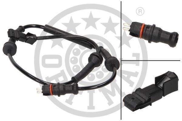 ABS TEKERLEK HIZ DEVİR SENSÖRÜ ÖN LAGUNA II 01 >