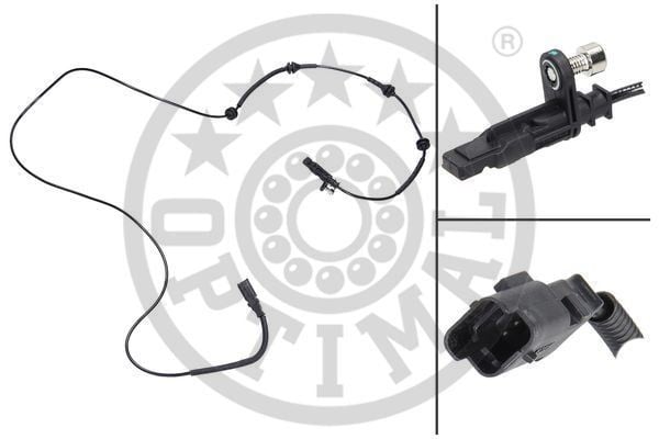 ABS TEKERLEK HIZ SENSÖRÜ ARKA PSA 407 1.8 16V-2.0 16V-2.2 16V 04-