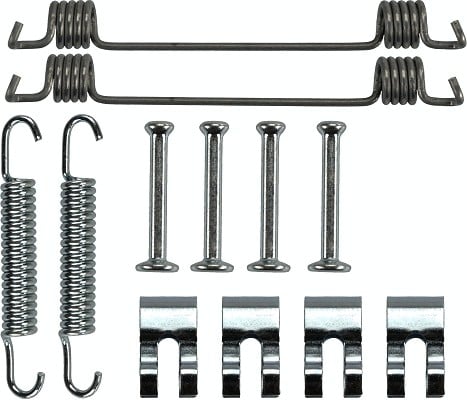 AKSESUAR KİTİ FREN PABUÇLARI ARKA AKS FIAT 500 312 -500 C 312 -PANDA / PANDA CLASSIC 169 -PUNTO 176 -PUNTO 188 -PUNTO CONVERTİBLE 176 -PUNTO VAN 176 FORD KA RU8 -
