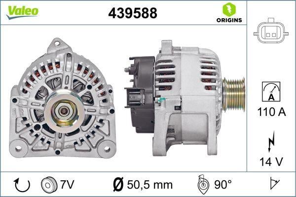 ALTERNATÖR 110A MGN II-SCENIC II 1.9 DCI 05-08 F9Q.8.03/F AC