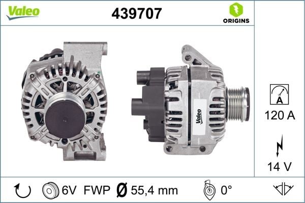 ALTERNATÖR 14V 120amp ASTRA H-COMBO C-CORSA C-MERIVA A-TIGRA-PUNTO-FIORINO-EGEA 1.3 DTH-MTJ