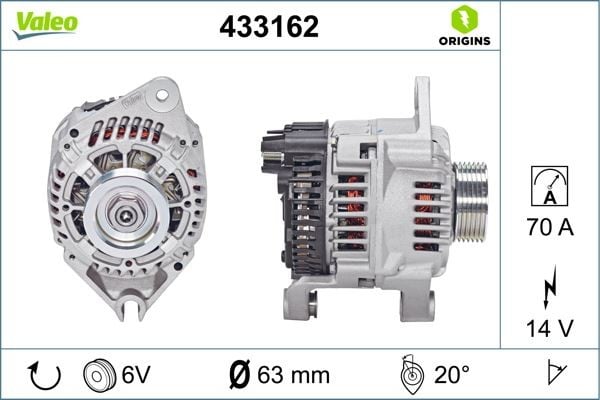 ALTERNATÖR A11VI 40 CITROEN