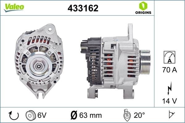 ALTERNATÖR A11VI 40 CITROEN