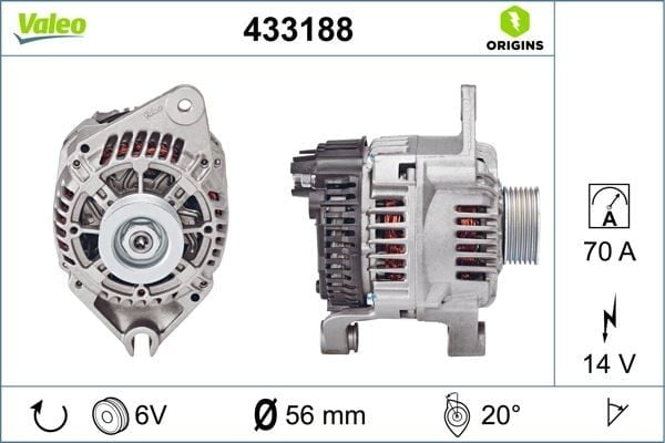 ALTERNATÖR A11VI 57 CITROEN