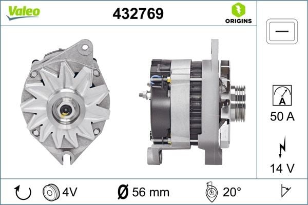 ALTERNATÖR A13N240 CIT/PEU/FIAT/MITSUBISHI
