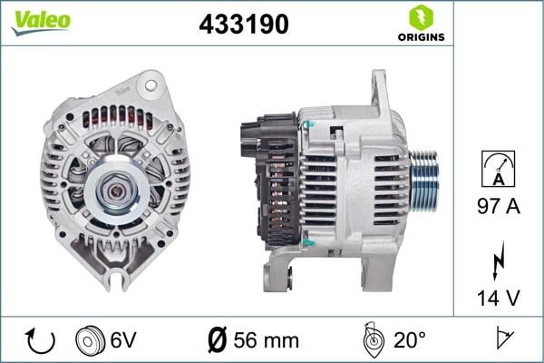 ALTERNATÖR A13VI 71 CITROEN