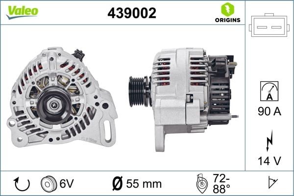 ALTERNATÖR A13VI123 98A