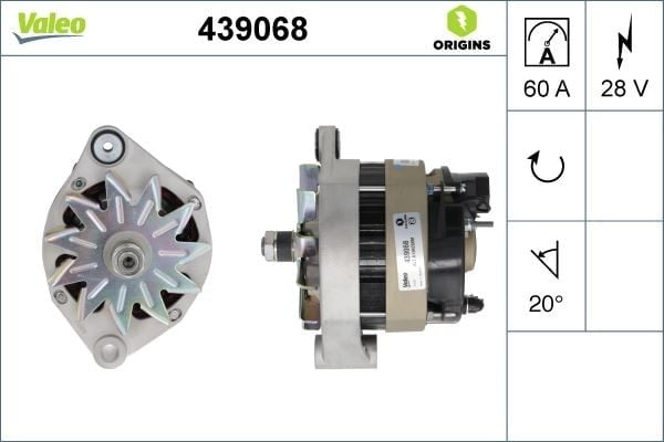 ALTERNATÖR A14N200M MARİN
