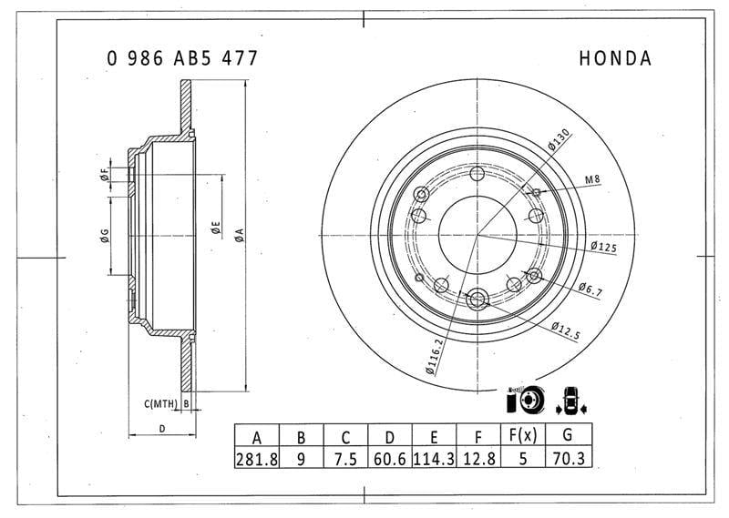 ALTERNATÖR ALT14V120AR 0124515013-0124515209