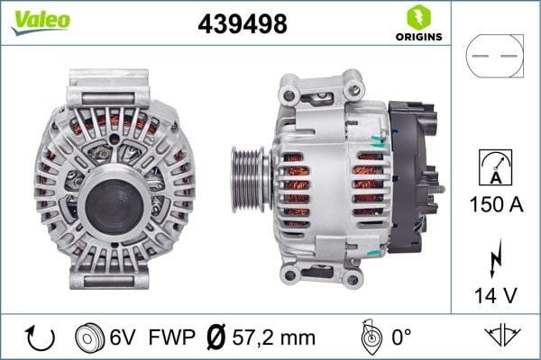 ALTERNATÖR AUDİ A4 2.0L 2005-09 06B903016Q-06B903016QX-06D903016X