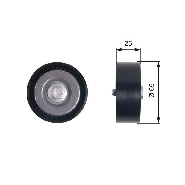 ALTERNATÖR AVARE GERGİ RULMANI ASTRA J 09>14 INSIGNIA A 09>17-ZAFIRA C 10>18 2.0 CDTI DTJ-DTC -DTL-DTE