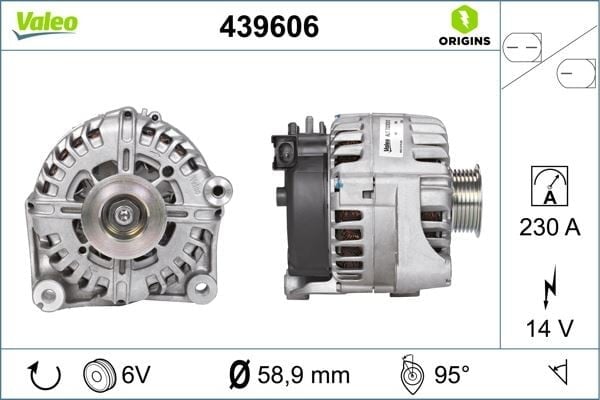 ALTERNATÖR BMW 220A X5 E70 330D 330SD 07 > X6 E71 E72 XDRİVE30D XDRİVE35D 08 >