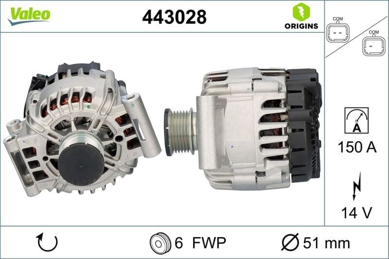 ALTERNATÖR C4 Picasso II- DS4- 308 II- 5008