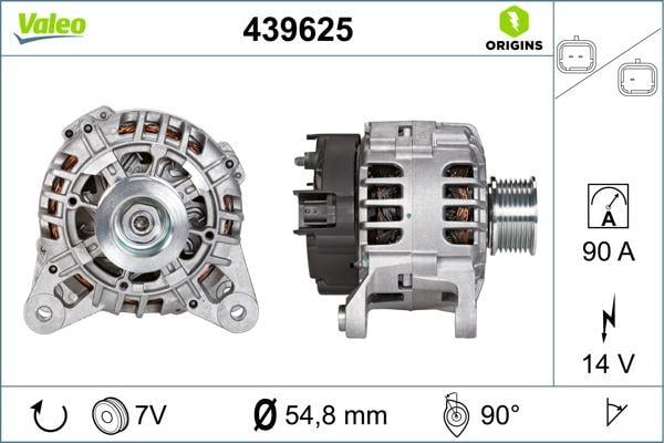 ALTERNATÖR CLIO III 1.2 16V 05 > CLIO IV 1.2 16V 12 > TWINGO II 1.2 16V 07 >