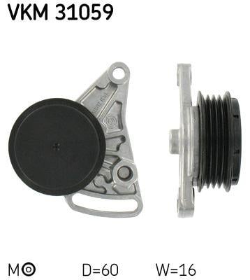 ALTERNATÖR GERGİ KASNAĞI RULMANLI KÜTÜKLÜ PASSAT 96-05 -A4 95-04 -A6 97-05 1.8-1.8T-1.9TDI