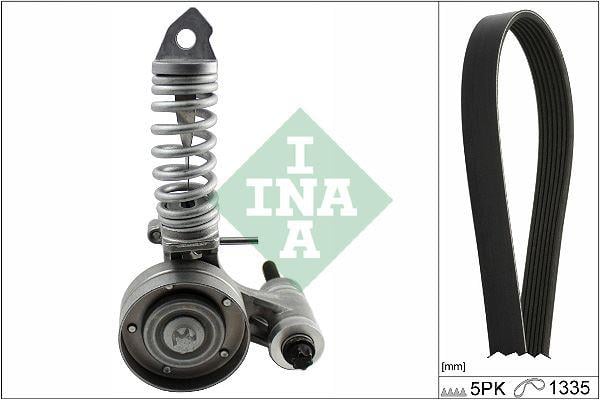 ALTERNATÖR GERGİ KİTİ 5PK1335 KAYIŞ ASTRA J CORSA C CORSA D 1.2-1.4 K015PK1355 1340017-55562422-55562423