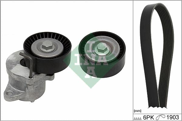 ALTERNATÖR GERGI KİTİ 6PK1903 ASTRA J 09>14 INSIGNIA A 09>17 -ZAFIRA C 10>18 2.0 CDTI DTJ-DTC- DTL-DTE