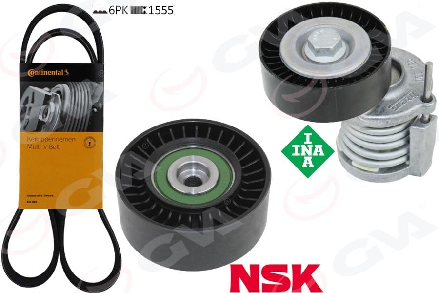 ALTERNATÖR GERGİ KİTİ AMAROK- TRANSPORTER T6 CAAA-CAAB-CCHA-CFCA-CAAD 2.0TDI 10-15 6PK1555