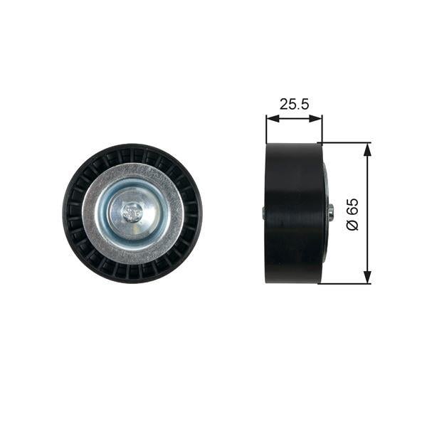 ALTERNATÖR GERGİ RULMANI DUCATO 2.0D 11 > LINEA 1.6 DMTJ 09 > DOBLO 1.6-2.0 DMTJ 10 >