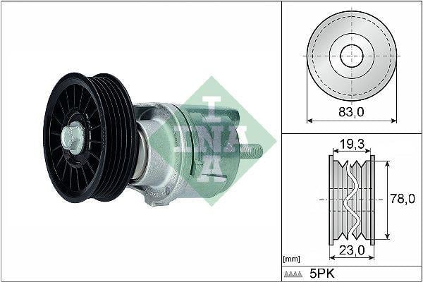 ALTERNATÖR GERGİ RULMANI GERGİ KÜTÜĞÜ PASSAT-A4-A6 1.9 TDI AFN-AVG-AHU