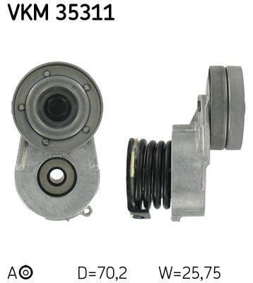 ALTERNATÖR GERGİ RULMANI KÜTÜKLÜ ASTRA H 04 -CORSA C-D 03- -COMBO 04- -MERIVA-ZAFIRA 1.7CDT