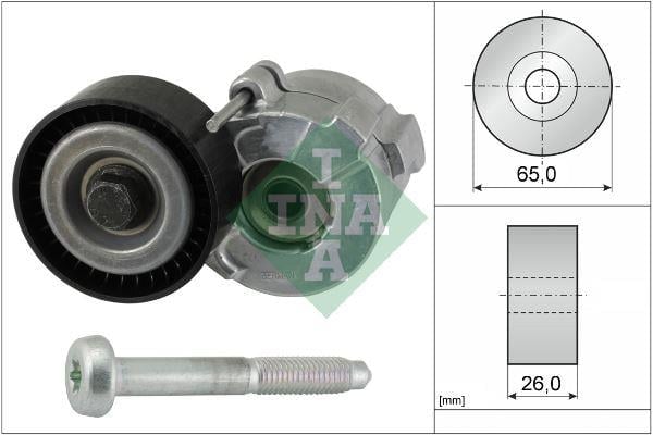 ALTERNATÖR GERGİ RULMANI KÜTÜKLÜ ASTRA H-VECTRA C-ZAFIRA 1.9CDTI-BRAVO II-DOBLO 1.6-1.9D 534024110