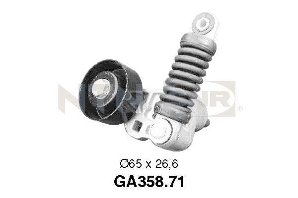 ALTERNATÖR GERGİ RULMANI KÜTÜKLÜ P206 1.4i-1.6i-16 16V 98- -XSARA 1.4i-1.6-1.6 16V 97-05