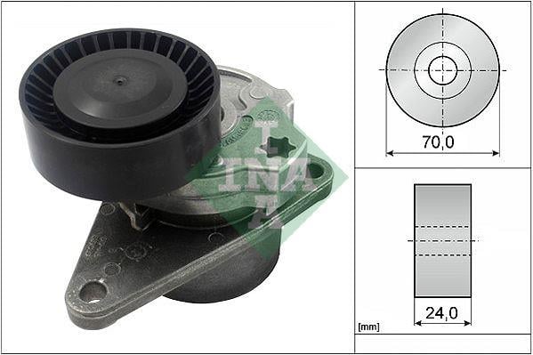 ALTERNATÖR GERGİ RULMANI KÜTÜKLÜ VOLVO S40 95-04 S60-S80-S70-V40-C70-V70-XC70-XC90