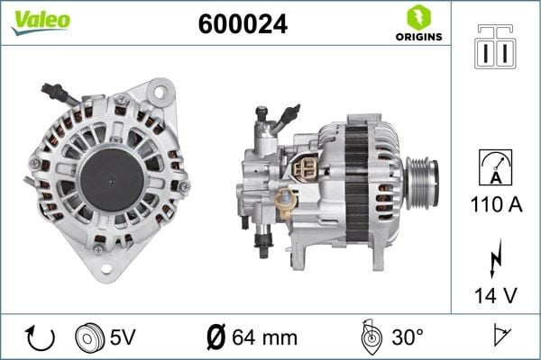 ALTERNATÖR HYUNDAI TERRACAN
