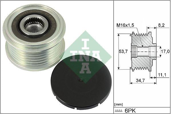 ALTERNATÖR KASNAĞI CORSA E 1.3 B13DTE-B13DTN-B13DTC-B13DTR