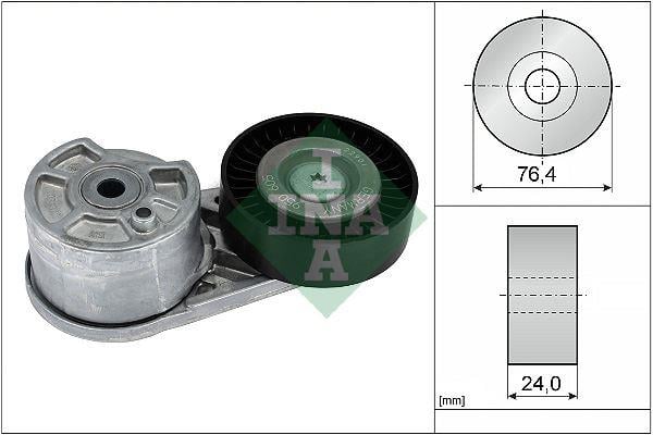 ALTERNATÖR KAYIŞ GERGİSİ KOMPLE TRANSIT V-362/V-363 17> 2.0 ECOOBLUE