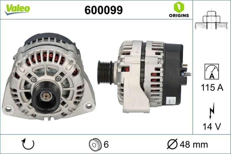 ALTERNATÖR MERCEDES C 180