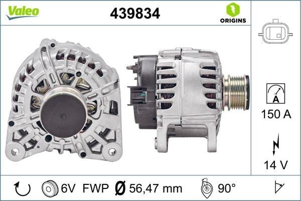 ALTERNATOR ORIGINS RENAULT-NISSAN 1.5 DCI
