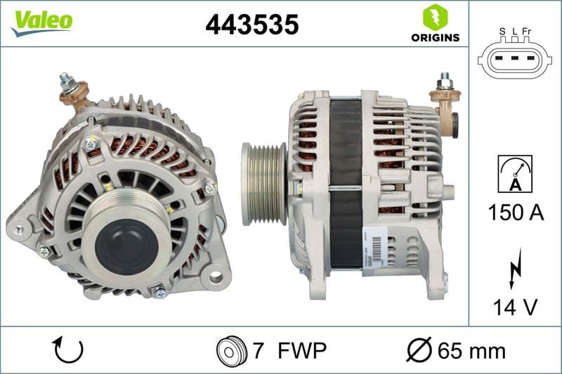 ALTERNATÖR ORJINAL RENAULT-NISSAN