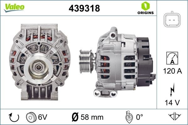 ALTERNATÖR RENAULT CLIO II