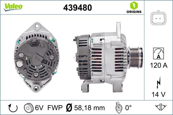 ALTERNATÖR RENAULT CLIO II KANGOO