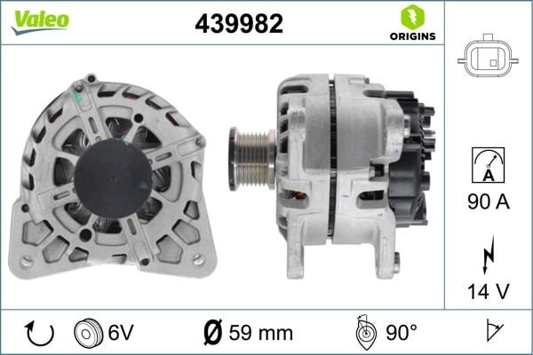 ALTERNATÖR RENAULT Megane 1.2