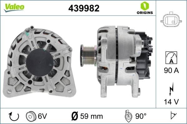 ALTERNATÖR RENAULT Megane 1.2