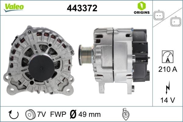 ALTERNATÖR RENAULT-NISSAN 231004470R-8200960536-7711368888